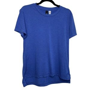 Adidas Women’s Super Soft Blue Workout Tee Medium